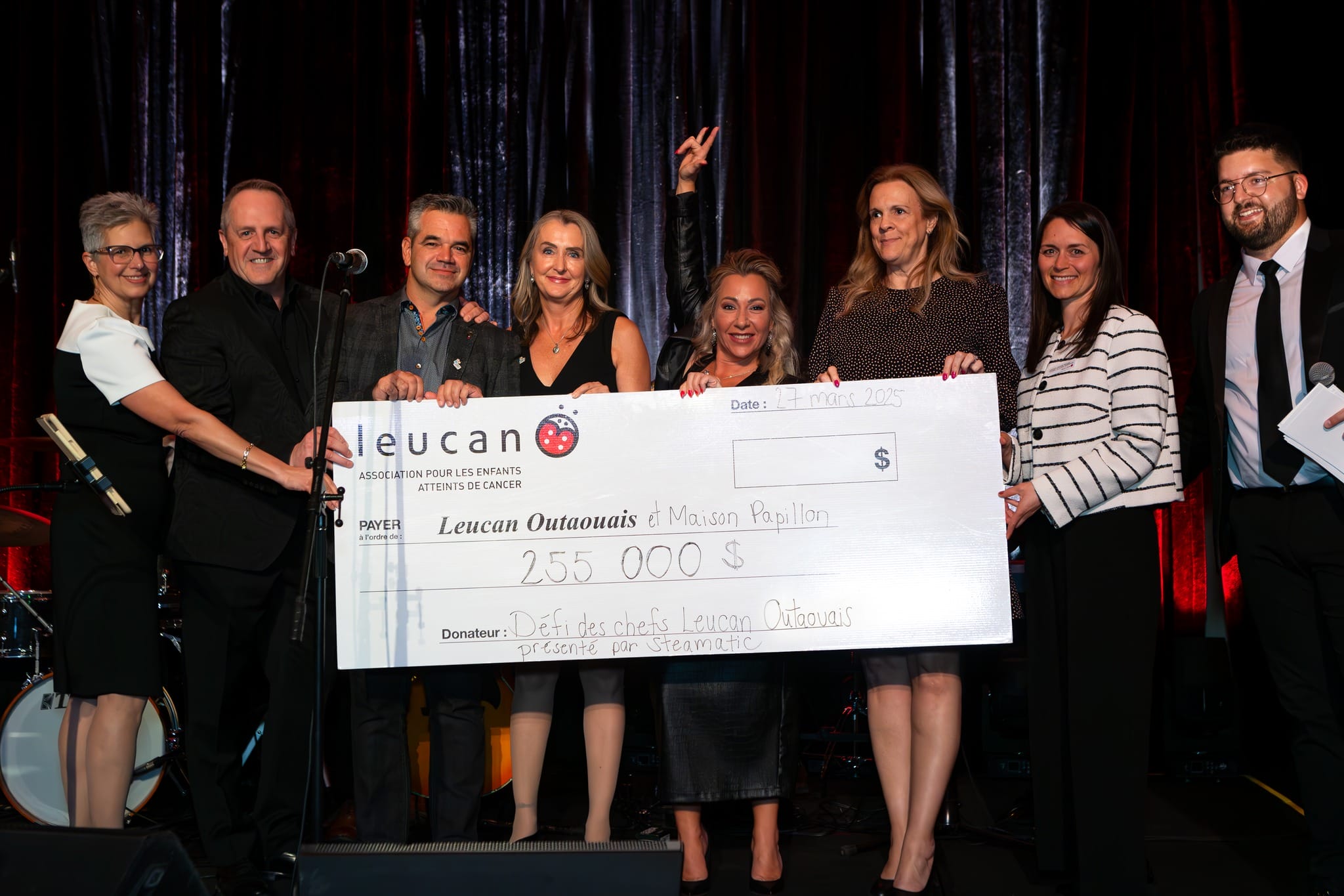 255 000 $ au profit de la Maison Papillon Enfants et Familles et Leucan
